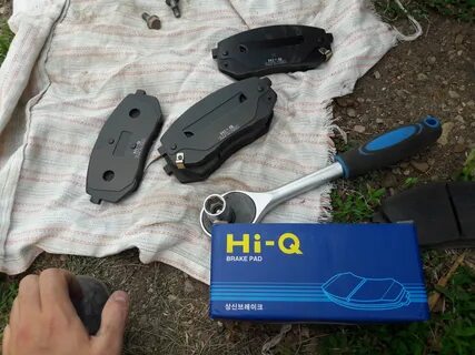 Sportage колодки тормозные