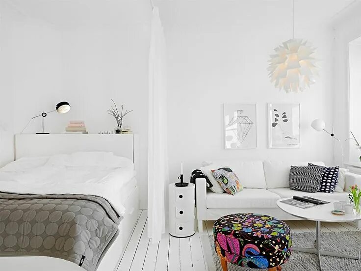 Image result for small bedroom ideas Small apartment bedrooms, Small bedroom, Sm