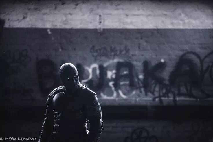Darkness behind