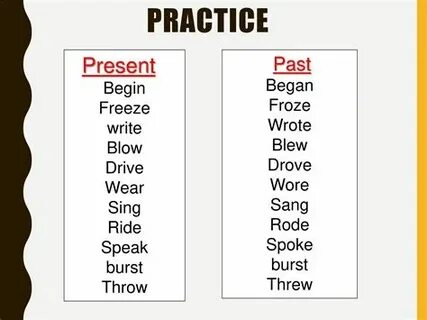 Begin past tense
