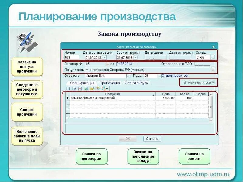 Ис заявка. Планирование заявок на производство. Атрибуты заявки. Заявка на производство. Система заявок.