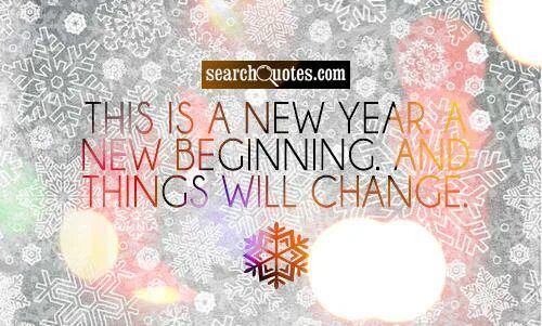 The New year begins!. A feeling of New beginning. New year. 50 Years of New beginnings. Begins this year