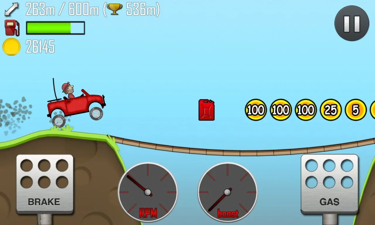 Чит деньги hill climb racing