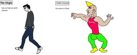See more 'Virgin vs. Chad' images on Know Your Meme! 