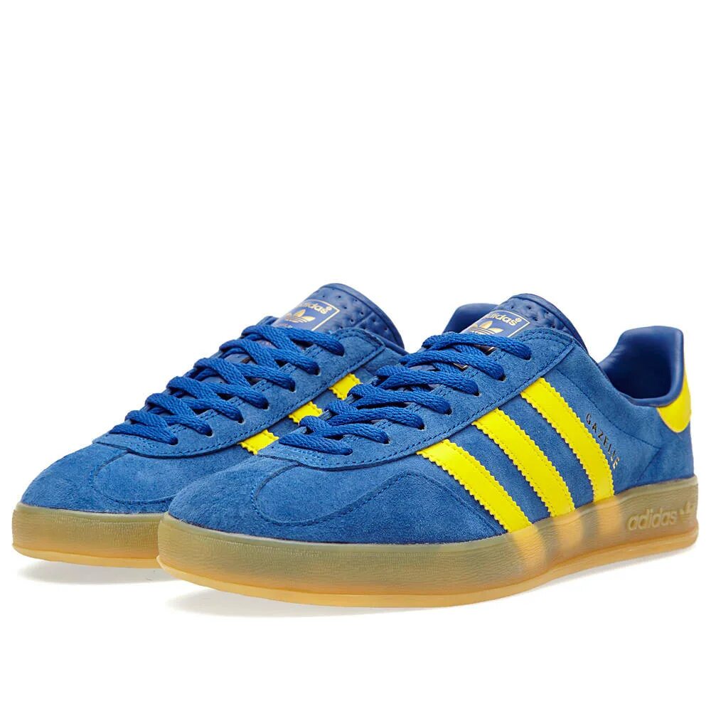 Желто синие кроссовки. Adidas Gazelle Indoor Blue. Adidas Gazelle Indoor синие. Adidas Gazelle Indoor Yellow. Adidas Indoor Gazelle мужские.