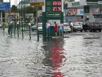 Наводнение в курске