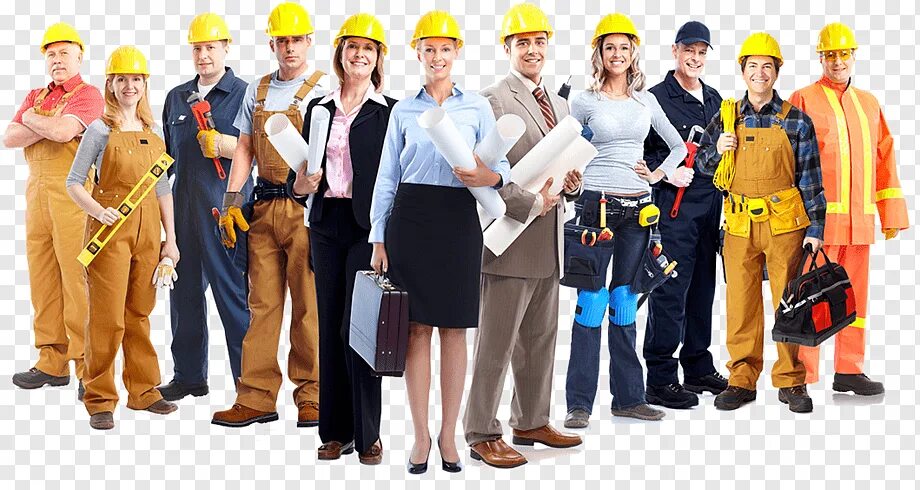 Workers load