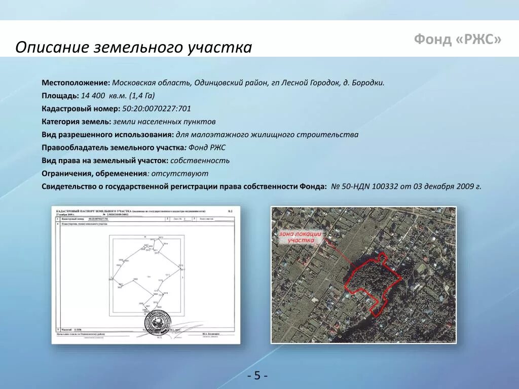 Описание местоположения пункта