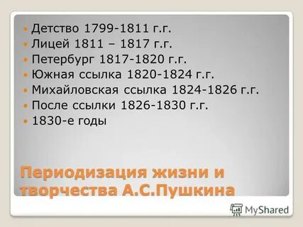 Биография пушкина 1799 1811