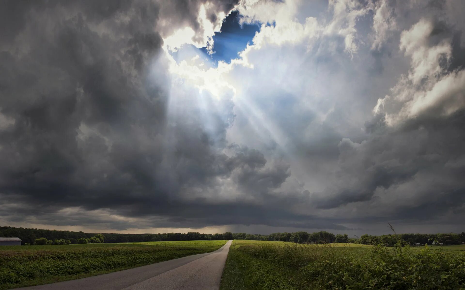 Cloudy weather