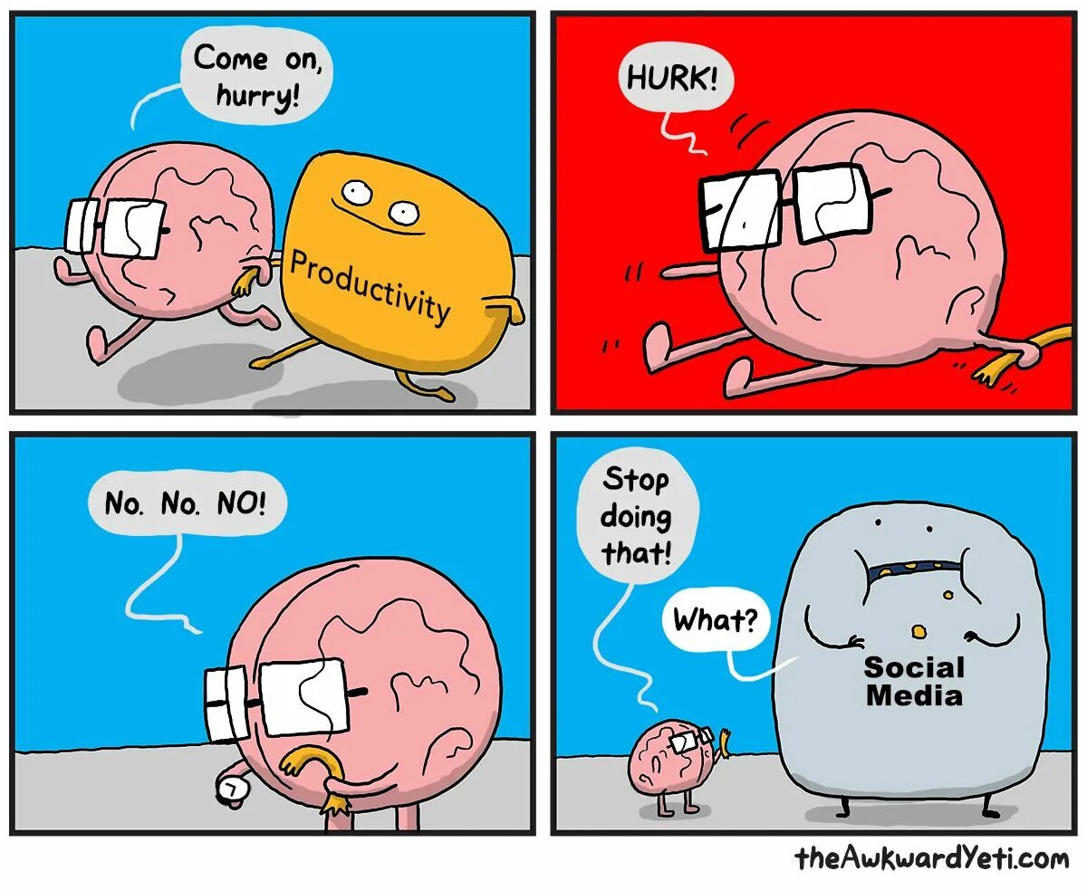 Stop doing a regular activity