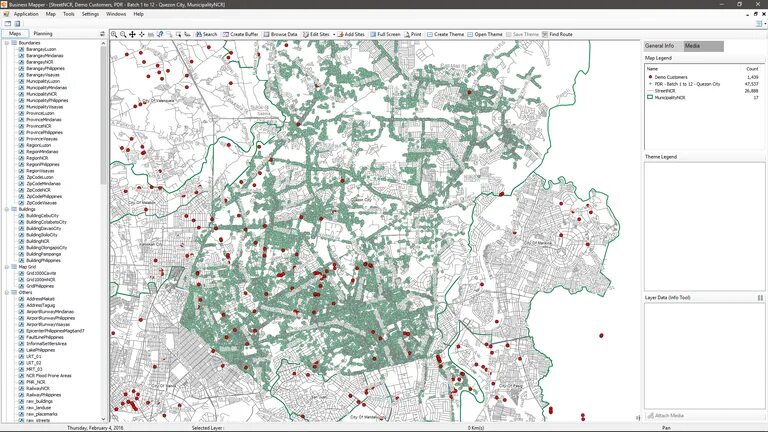 Real time map