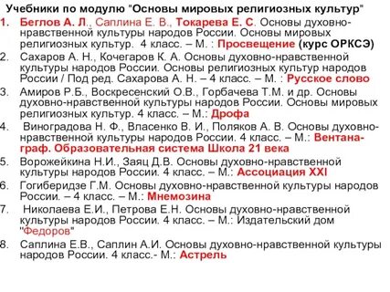 Модуль в учебнике