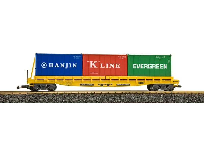 Train trailers. Train trailers