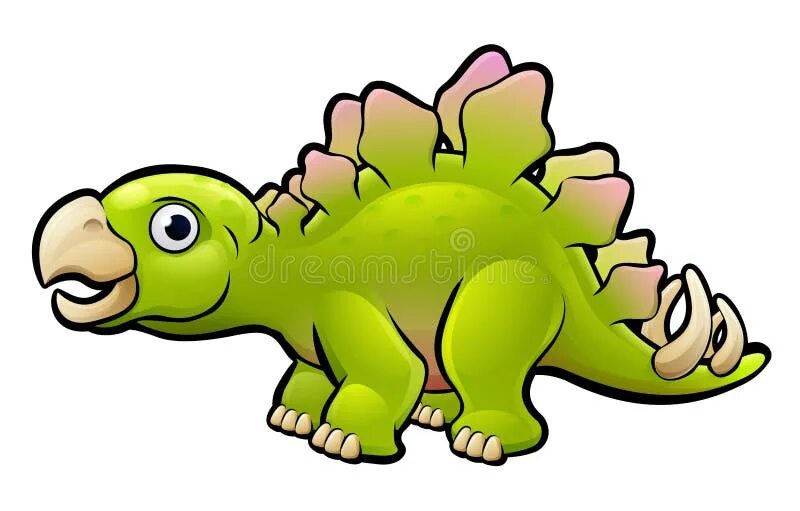 Дино животные. Динозавры стегозавр раскраски для детей. stegosaurus cartoon.