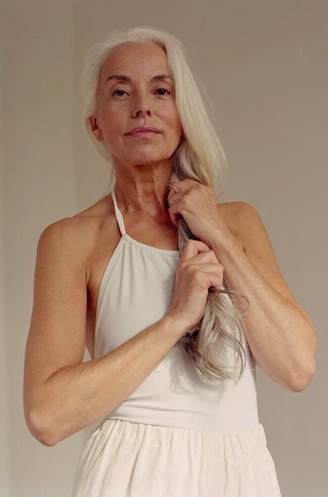 This 60-Year-Old Nails It in a New Swimwear Campaign 60 year old woman, Fashion,