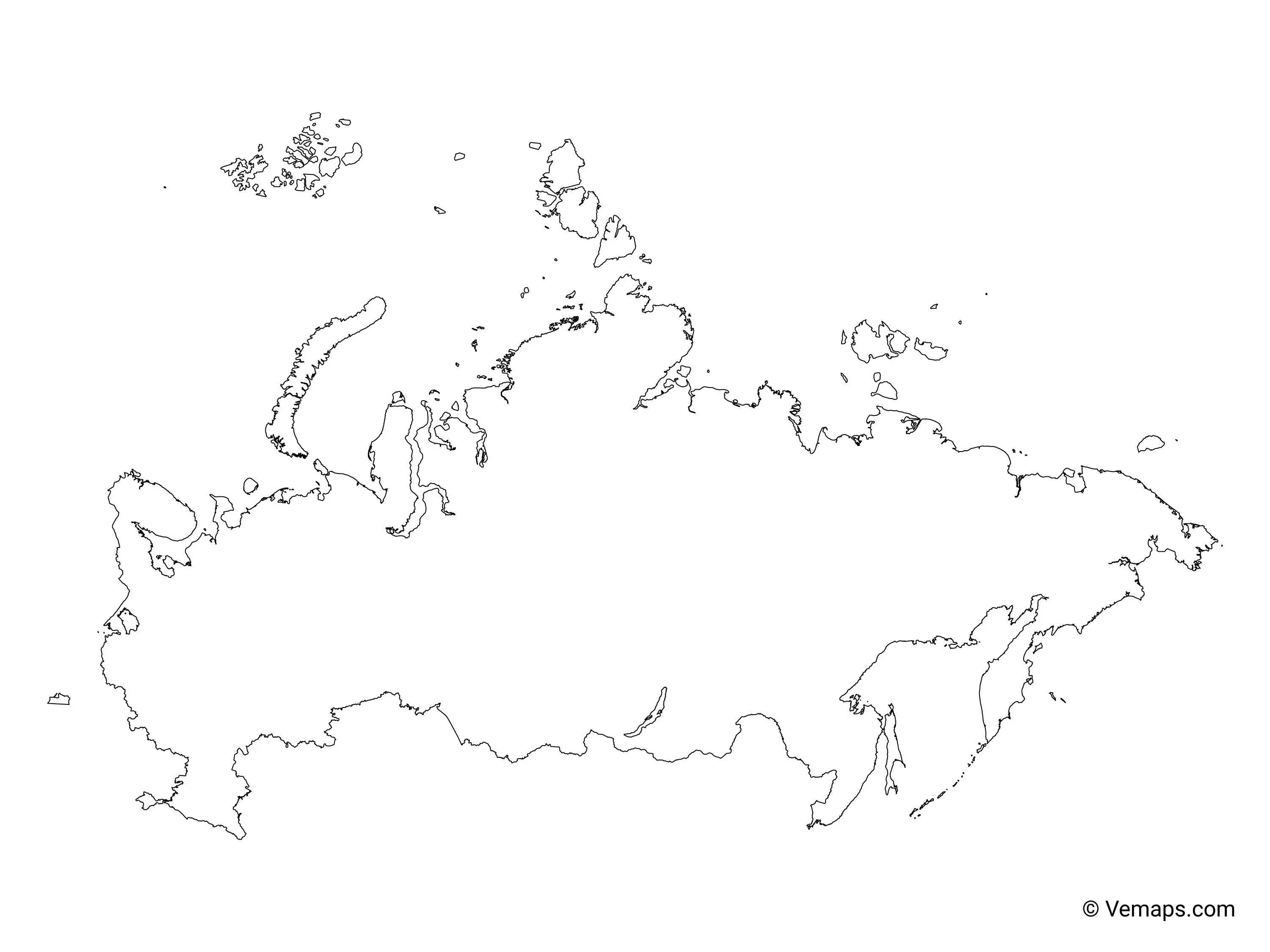 Границы россии на карте рисунок. Контур России. Карта России очертания. Карта РФ контур. Очертания России на белом фоне.