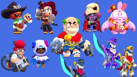 Brawl stars скины 18