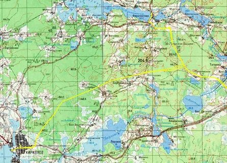 Вологодские озера карта