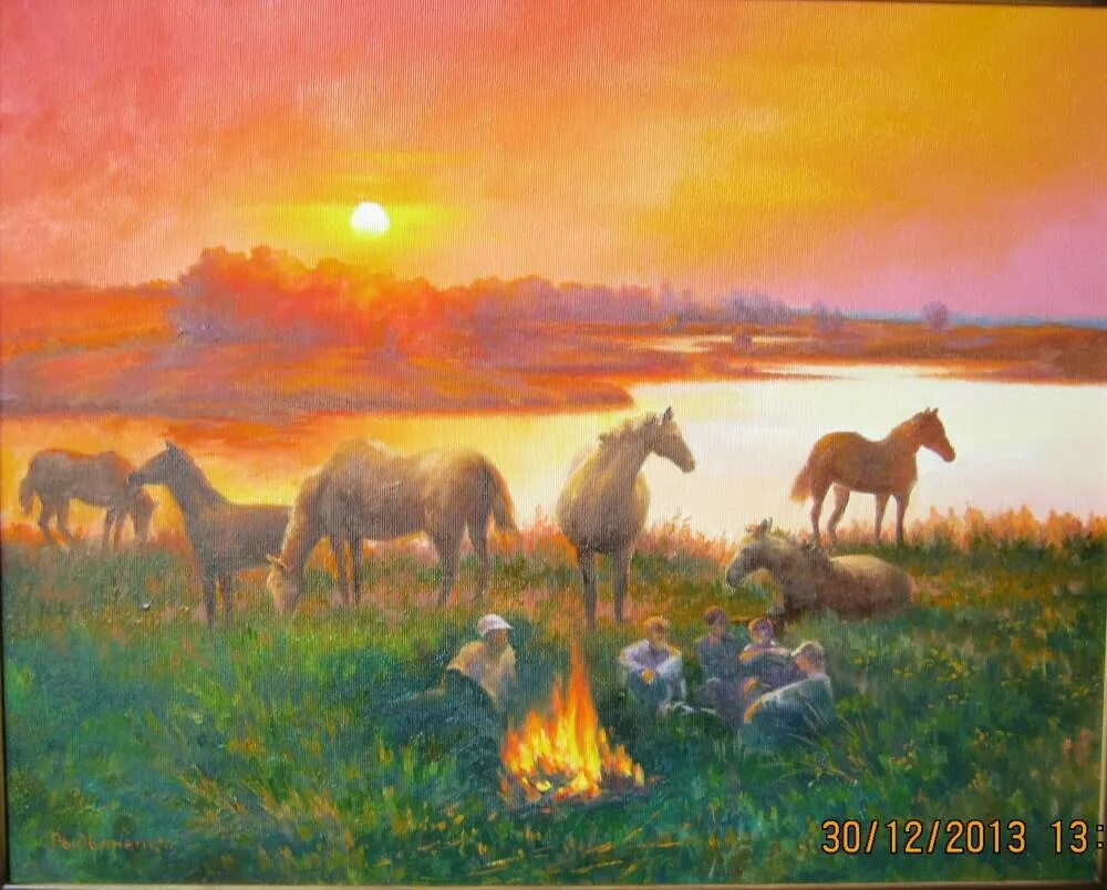 бежин луг лошади. бежин луг лошади. иллюстрации к бежин луг тургенева. с. иван сергеевич тургенев бежин луг.