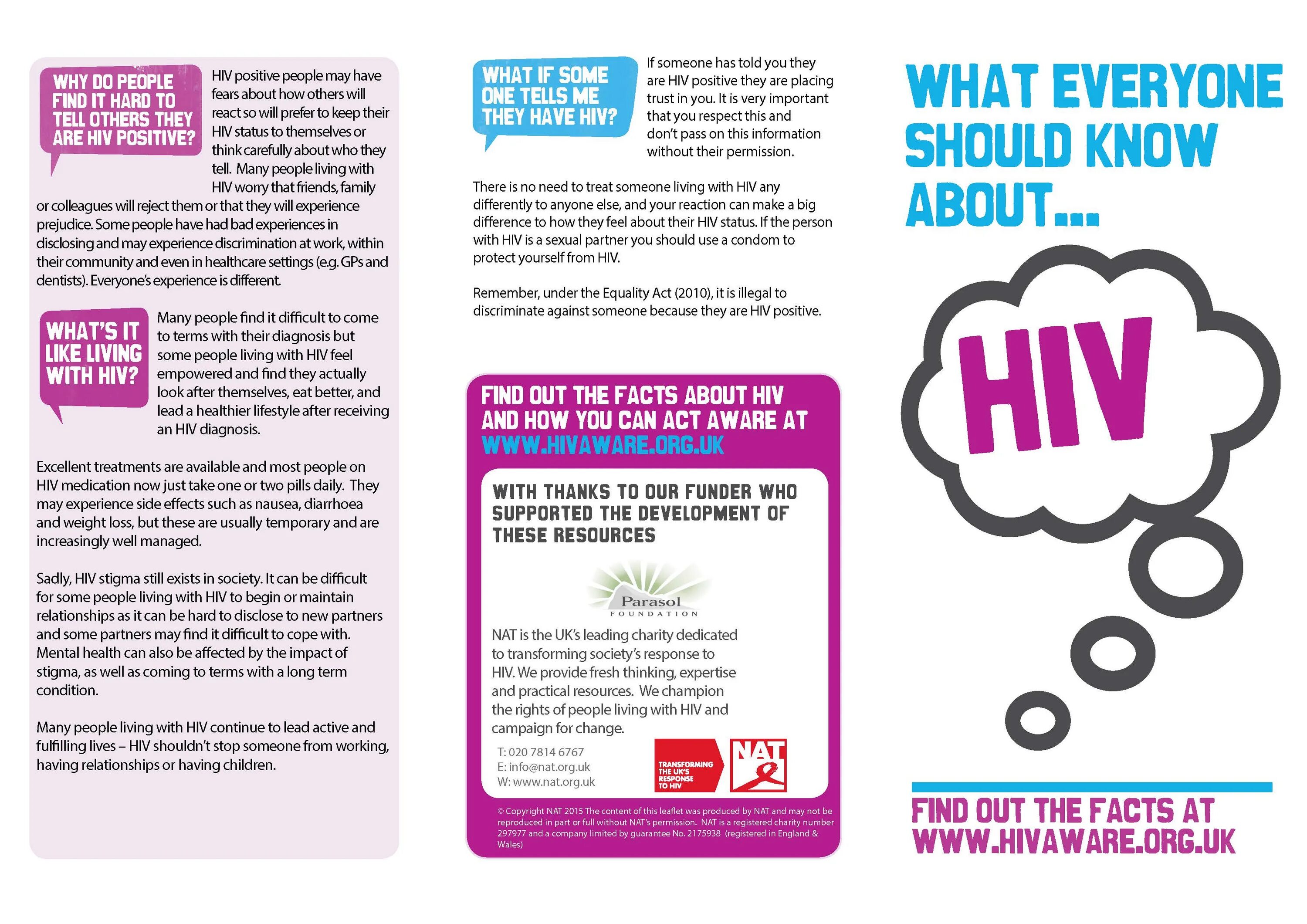 Look at the leaflet on p 57. Leaflet. information leaflet. what is information leaflet.. myths about hiv and aids.