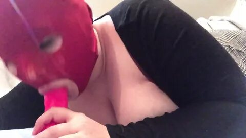 Slideshow dildo mask.