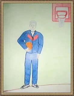 Открытка учителю физкультуры нарисовать