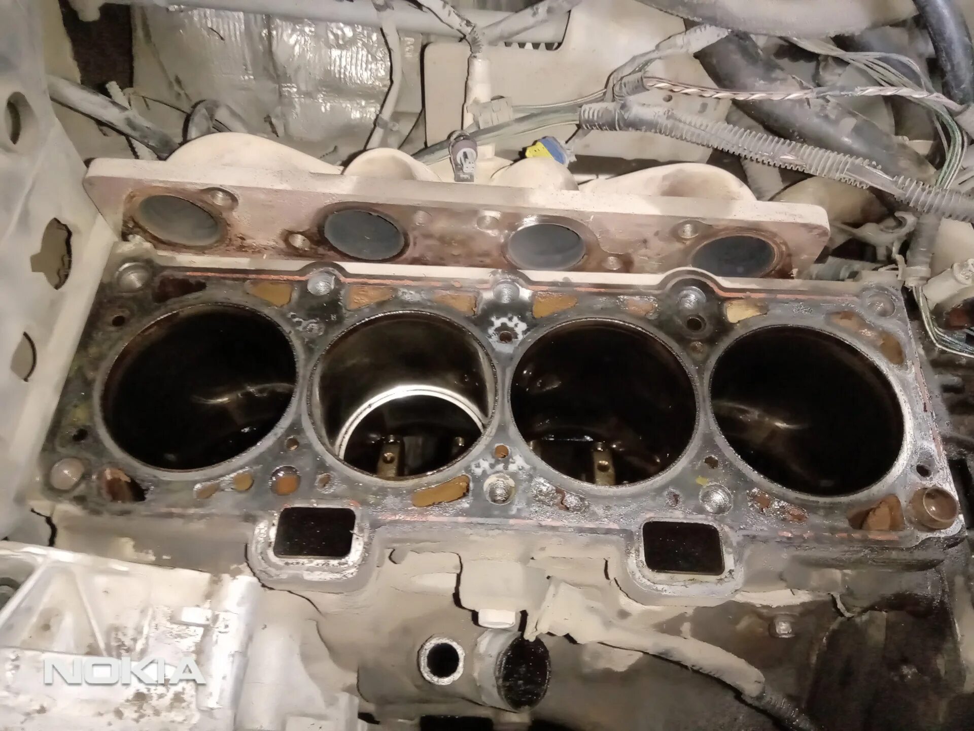 Продолжаем разбор мотора ч2 - Lada Приора хэтчбек, 1,6 л, 2008 года своими рукам
