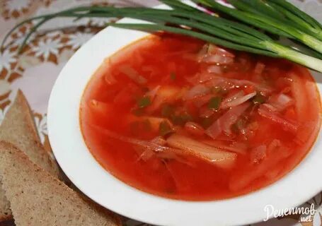 Борщ без пасты
