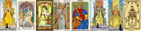 Что значит карта королева жезлов