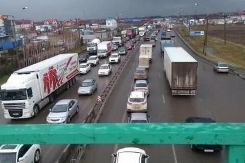 Пробки в краснодарском крае сейчас
