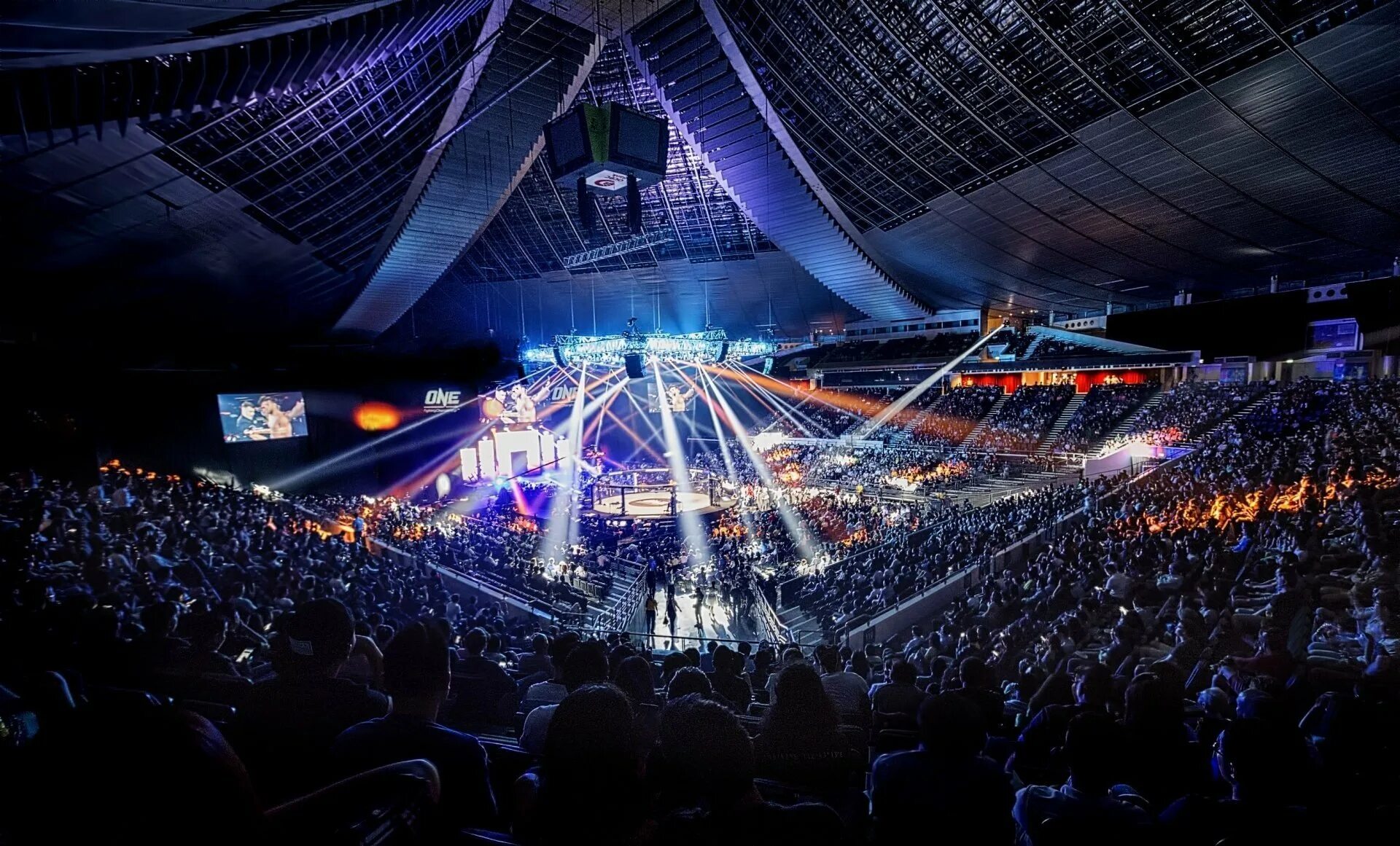 Сингапур Indoor Stadium. Октагон Арена. Арена ММА. Арена UFC. Арена кс2