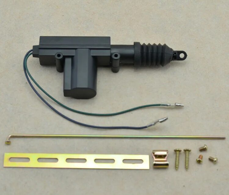 Актуатор центрального замка 12v. Актуатор замка двери 2 провода силовой. Актуатор двери нс500 в автомобиль. Привод сигнализации замка двери.