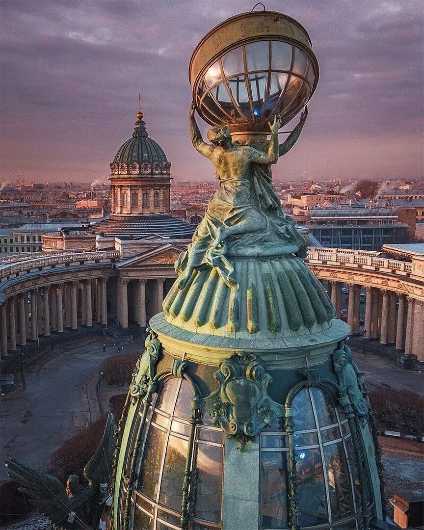 Купол Зингера в Санкт-Петербурге. Дом Стингера Санкт-Петербург.