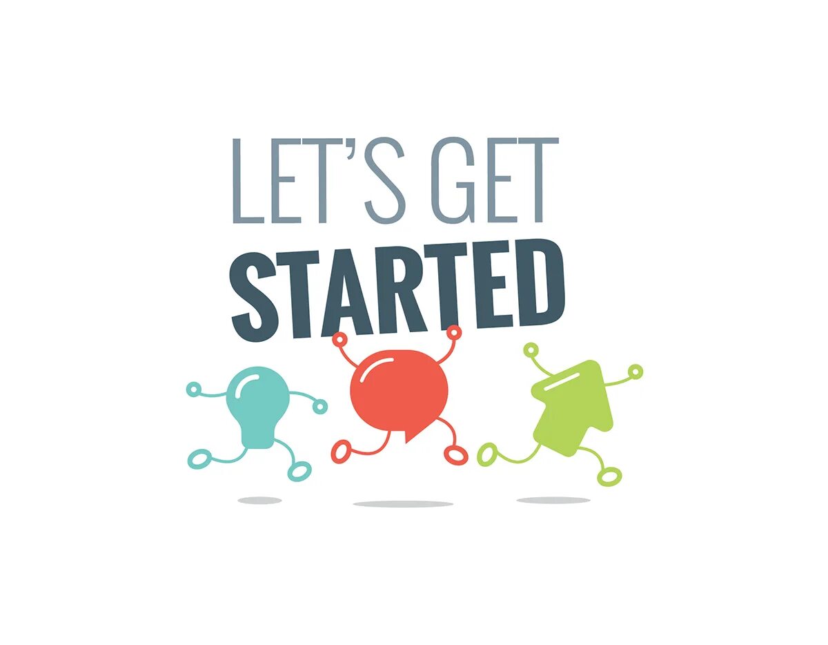 Летс гет ИТ стартед. Get started лого. Lets get in started. Getting started.