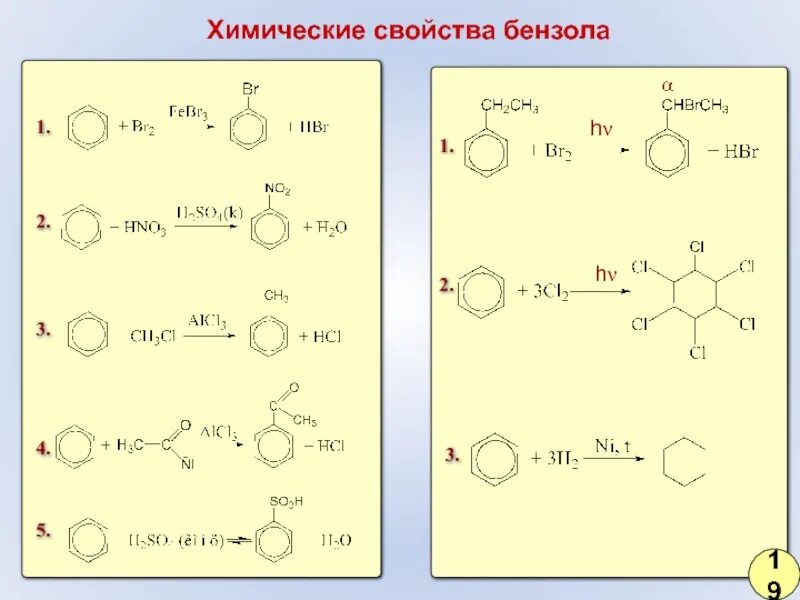 Химические свойства бензола таблица. Химические свойства бензола 10 класс. Химические свойства бензола схема. Химические свойства свойства бензола. Реакция толуола с этаном