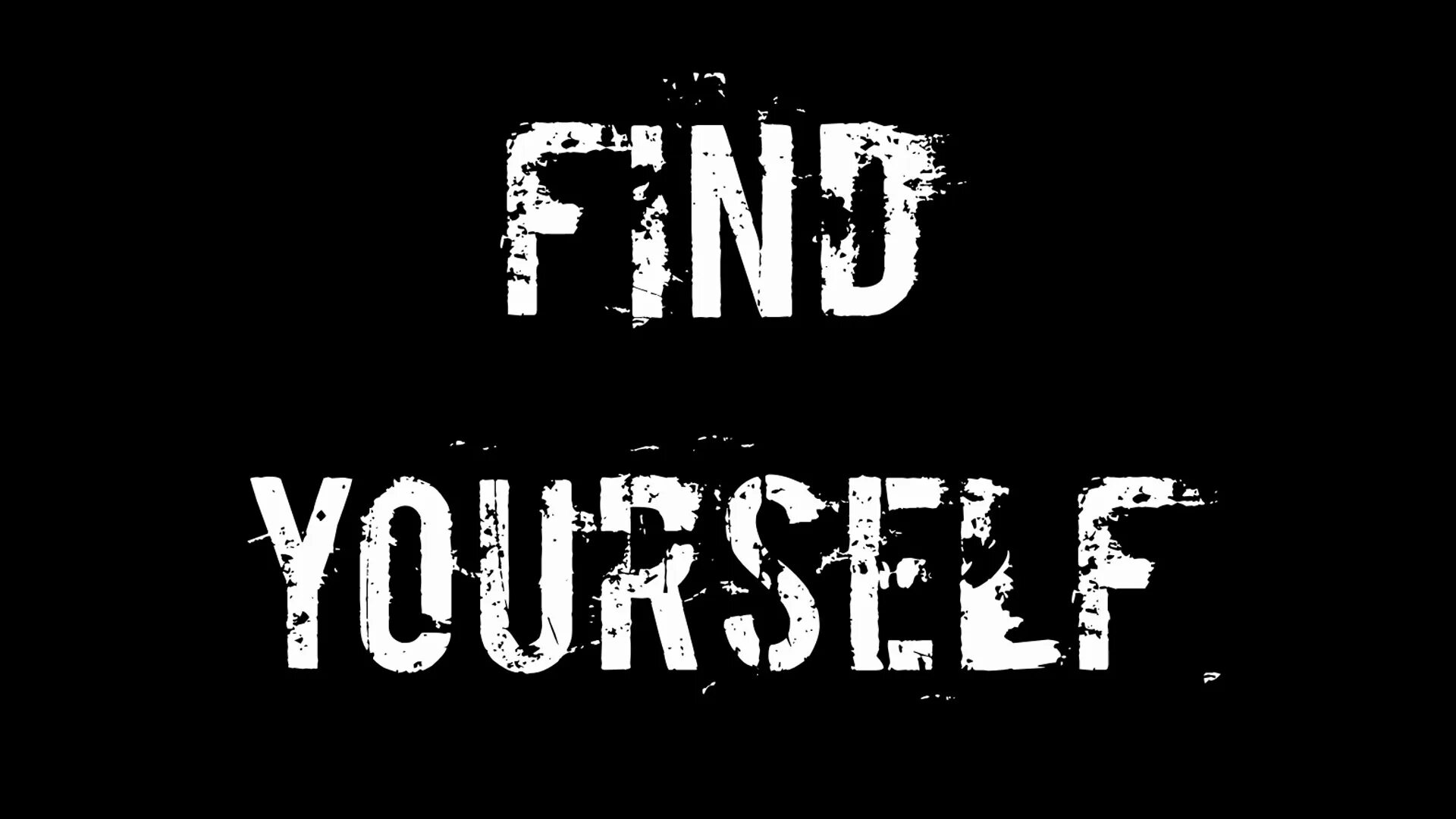 Find yourself doing