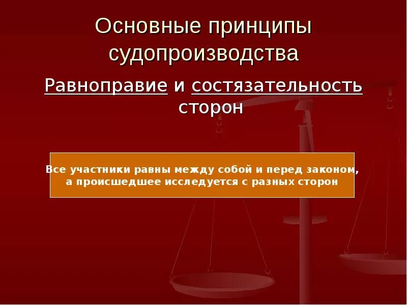 Национальные принципы судопроизводства. Состязательность и равноправие сторон. Принцип состязательности судопроизводства. Принцип состязательности процесса и равноправия сторон. Принцип состязательности и равноправия сторон в судебном процессе.