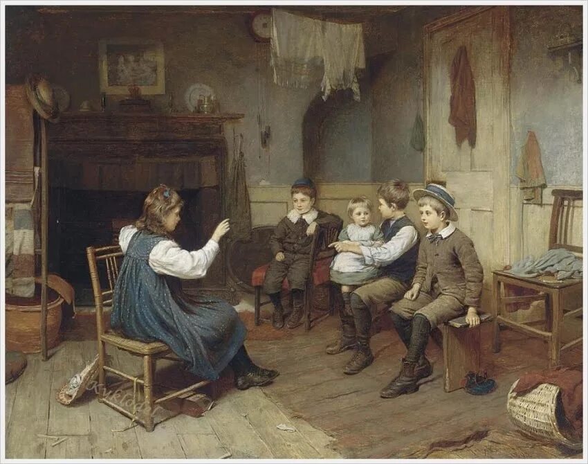 Урок 16 век. Маковский в сельской школе. Морган вестлинг сельская школа 1879. Урок 16 век. Хосе гальегос-и-арноса.