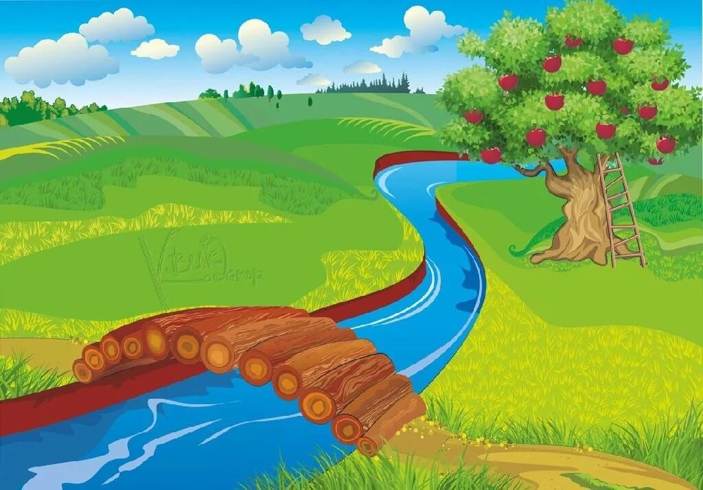 Речка рисунок. Сказочная река. Река из сказки. Тропинка для детей. Ручейки веселые песня