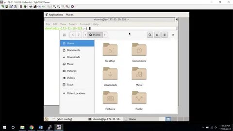 Vnc gnome