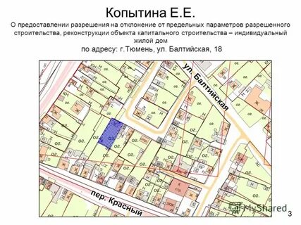 Предельные отклонения разрешенного строительства