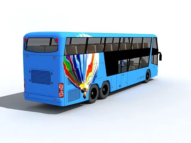 Bus 3d model. Bus 3d model
