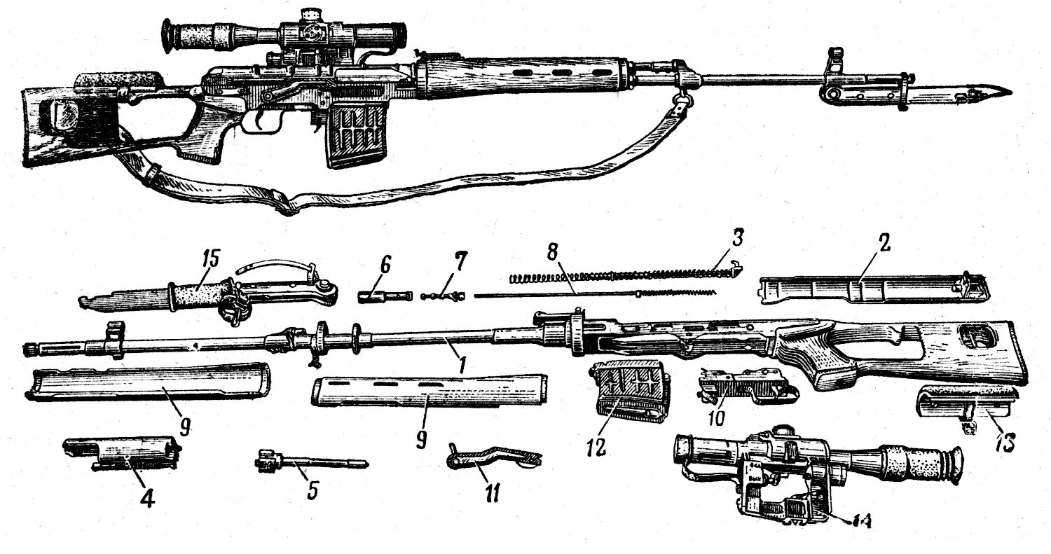 СВД винтовка чертеж. Снайперская винтовка Драгунова чертеж. Снайперская винтовка СВД чертеж. СВД винтовка чертёж Размеры. Размеры свд