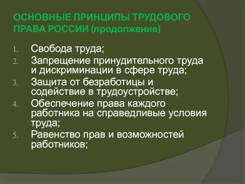 Какой труд не принудительным. Принципы запрещения принудительного труда и дискриминации. Понятие принудительного труда.