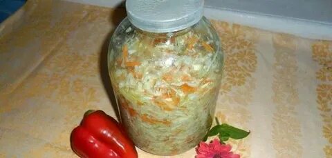 Маринованная капуста с огурцами рецепт