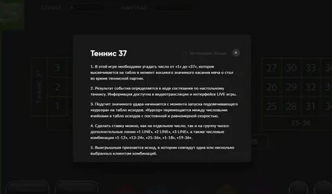 Теннис 37