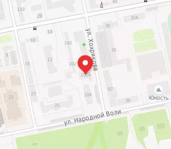 Хохрякова 104 екатеринбург на карте