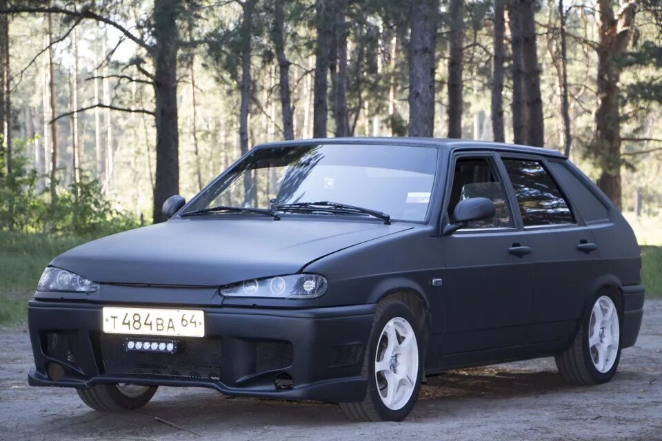 Матовая 14. Матовая 2114. автотюнинг ваз 2114.
