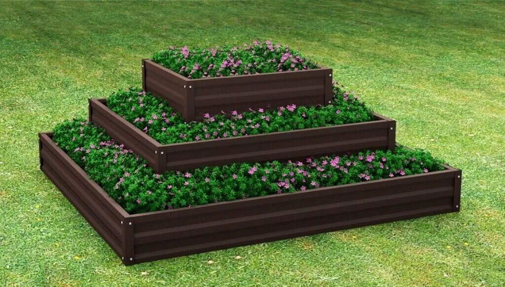 Декоративный огород. Грядки с щебенкой. Клумбы современные деревянные. Красивые грядки. Красивые грядки.